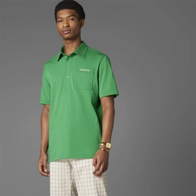 Archive Pocket Polo Green Adidas sportswear for men