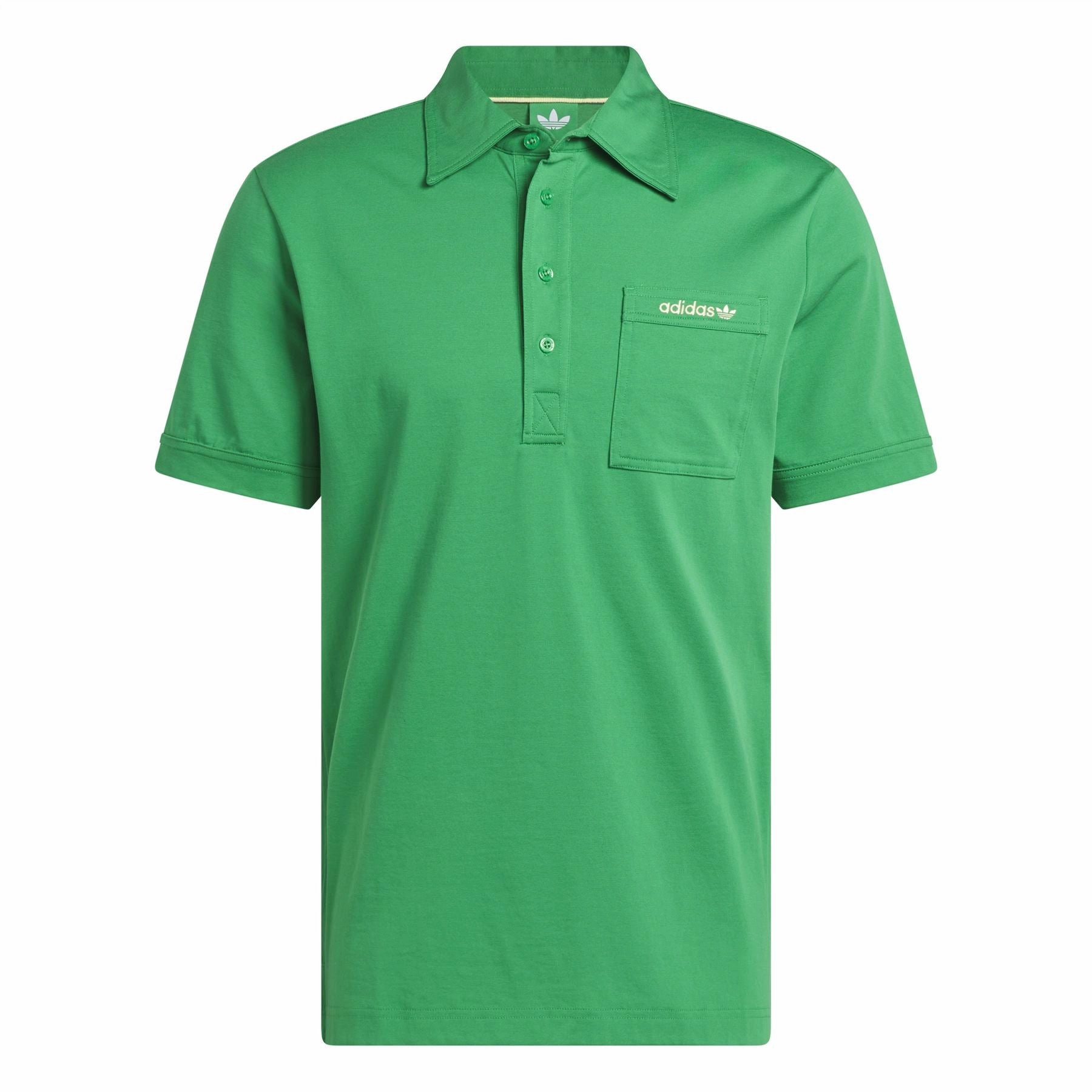 Archive Pocket Polo Green Adidas Men's Apparel