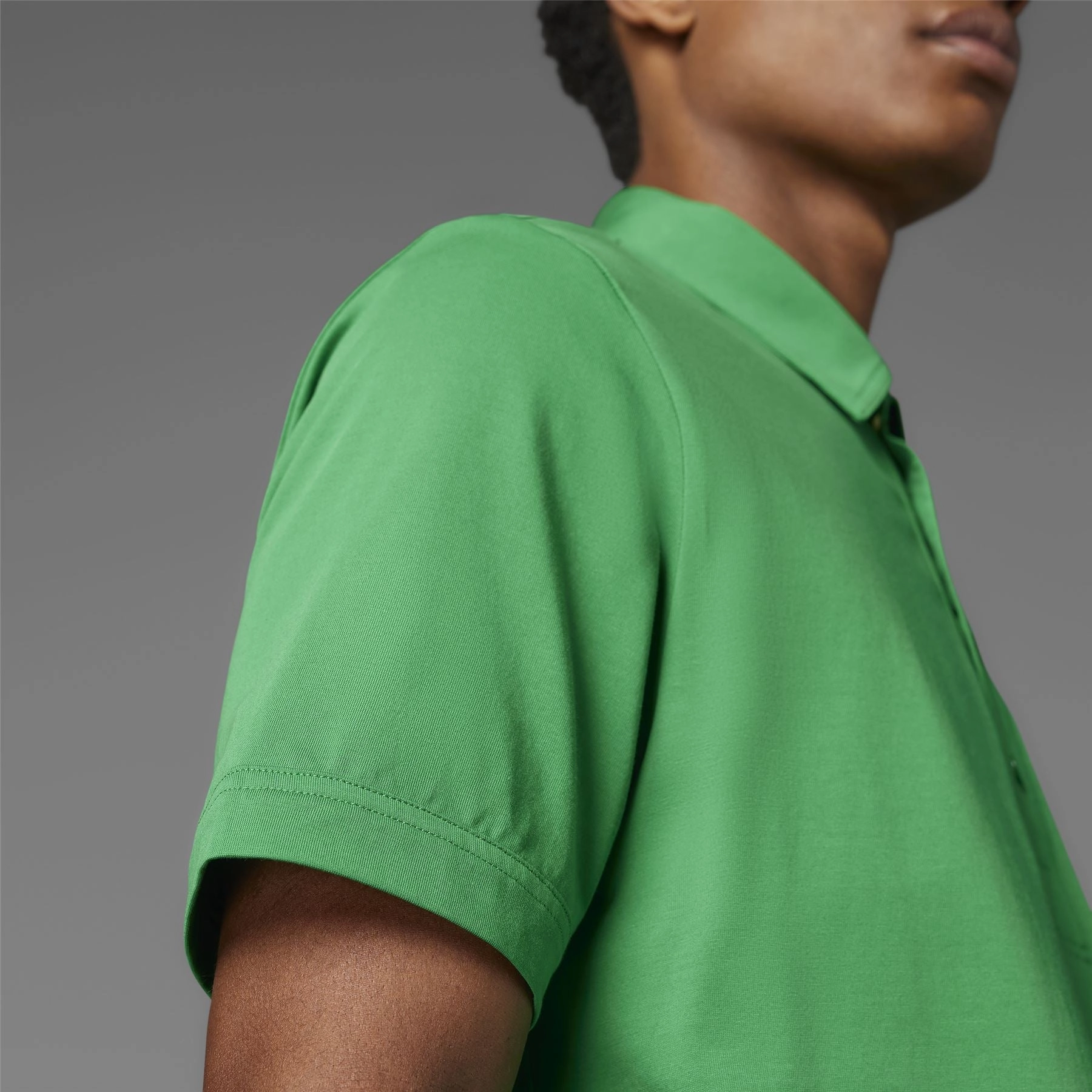 Archive Pocket Polo Green Adidas Men's Apparel
