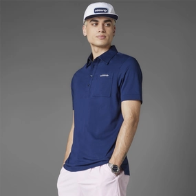 Archive Pocket Polo Night Indigo Adidas sportswear for men