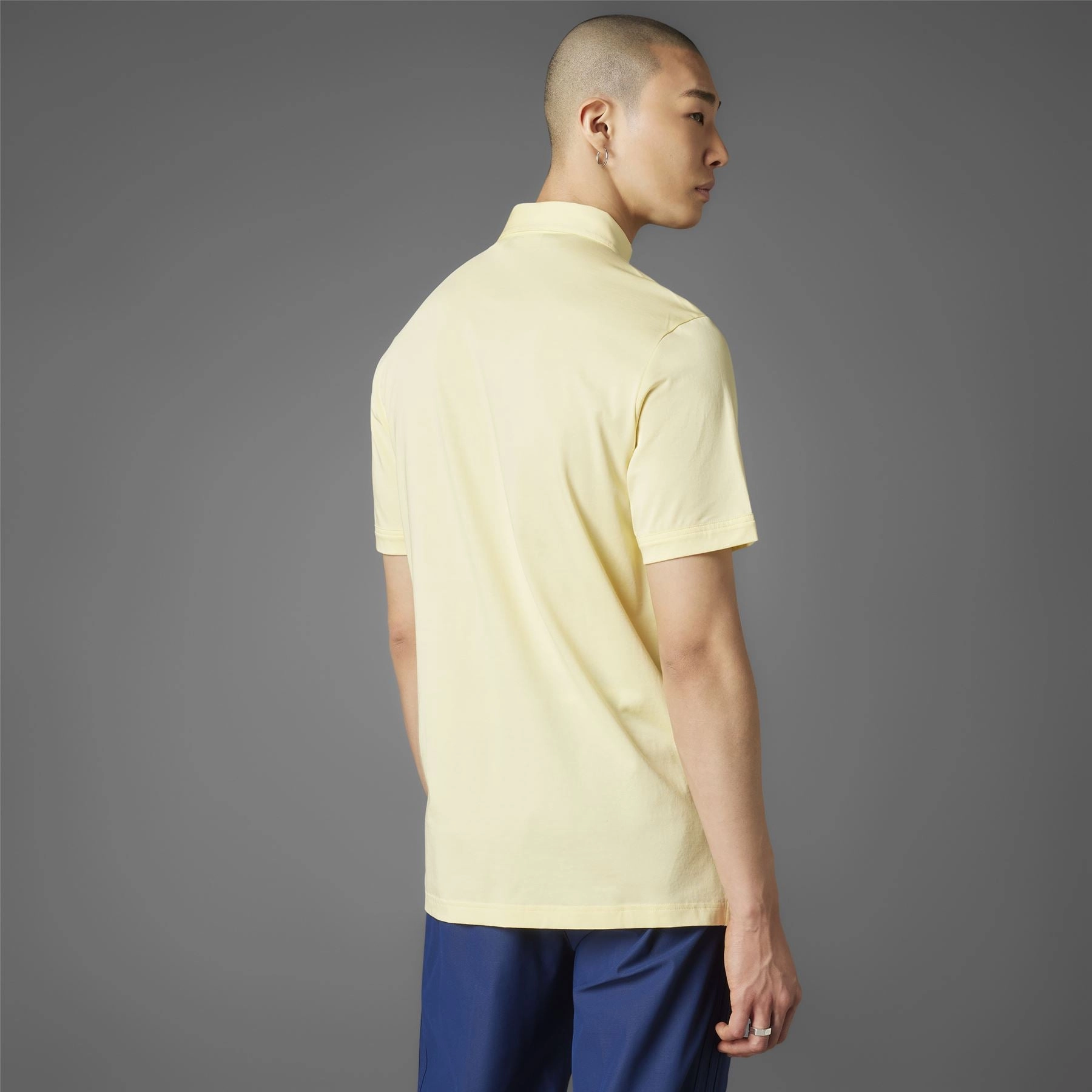 Archive Pocket Polo Yellow Adidas Men's Apparel