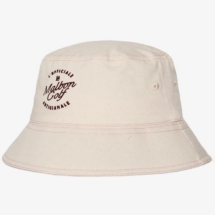 Artigianale Bucket Hat Ivory Malbon Men's Golf Lifestyle Wear