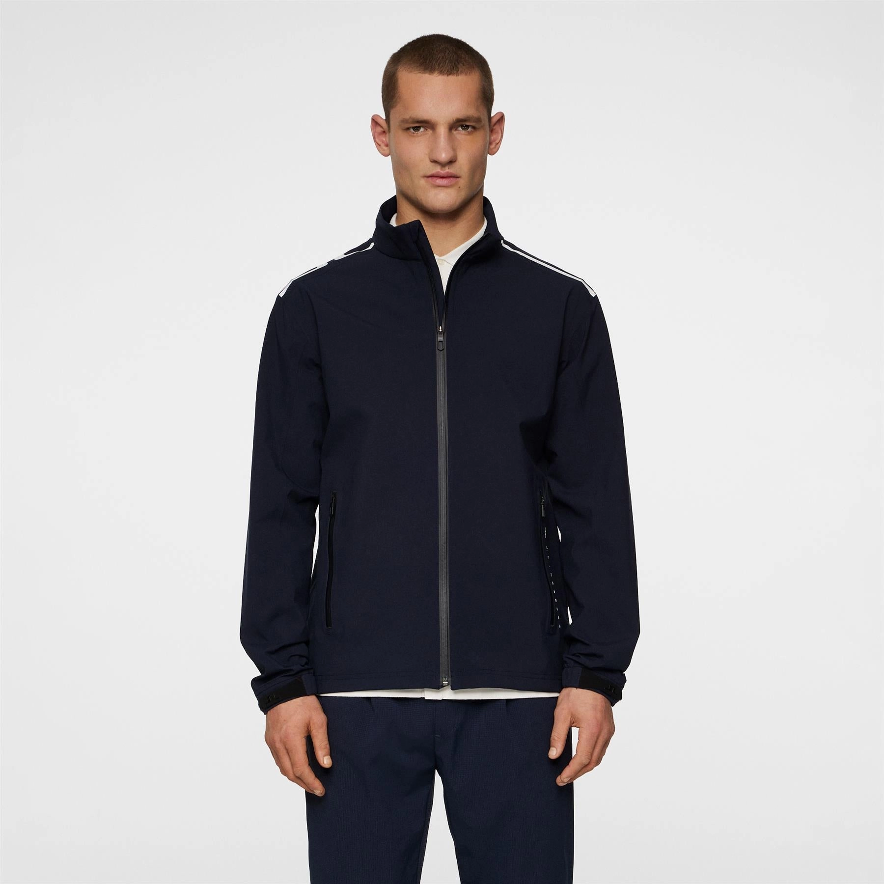 Arvid 2L Stretch Rain Jacket JL Navy Premium J.Lindeberg menswear