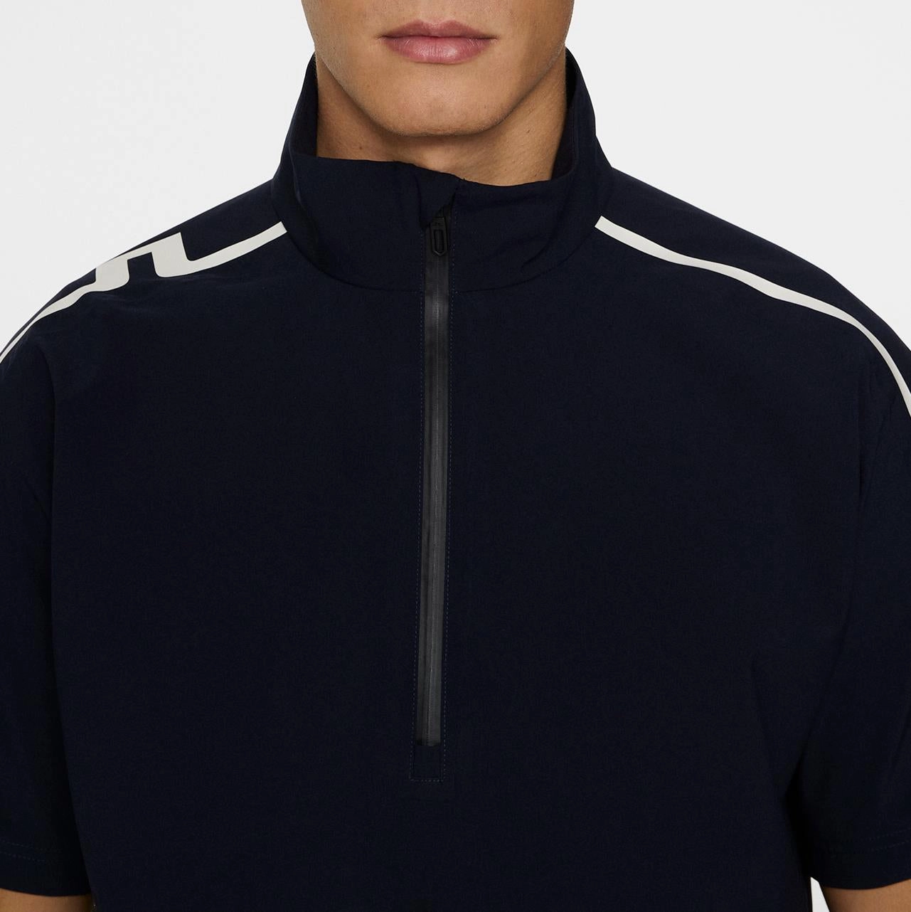 Arvid SS 2L Stretch Rain Shirt JL Navy J.Lindeberg Golfwear for Men