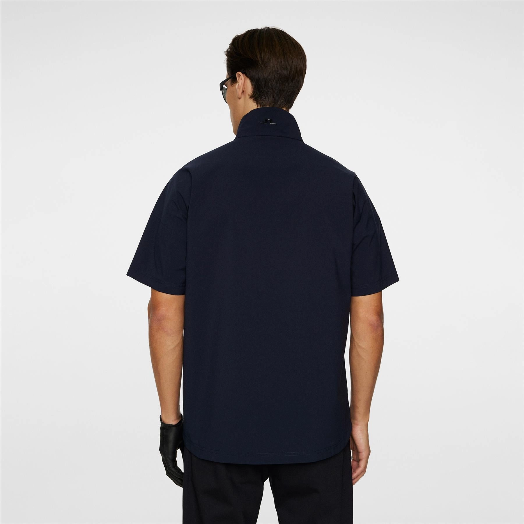 Arvid SS 2L Stretch Rain Shirt JL Navy J.Lindeberg Golfwear for Men