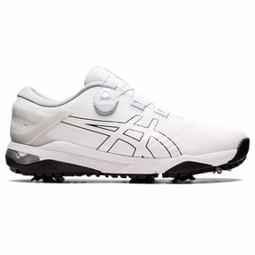 Asics Gel Duo Boa Men's Golf Shoe - White Mens spikeless golf shoes
