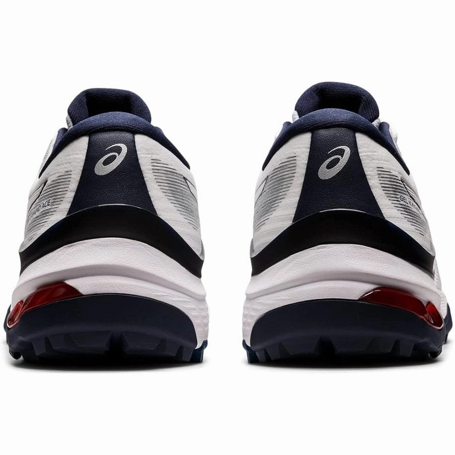 Asics Gel-Kayano Ace Men's Golf Shoe - White/White Men's Spikeless Golf Shoes