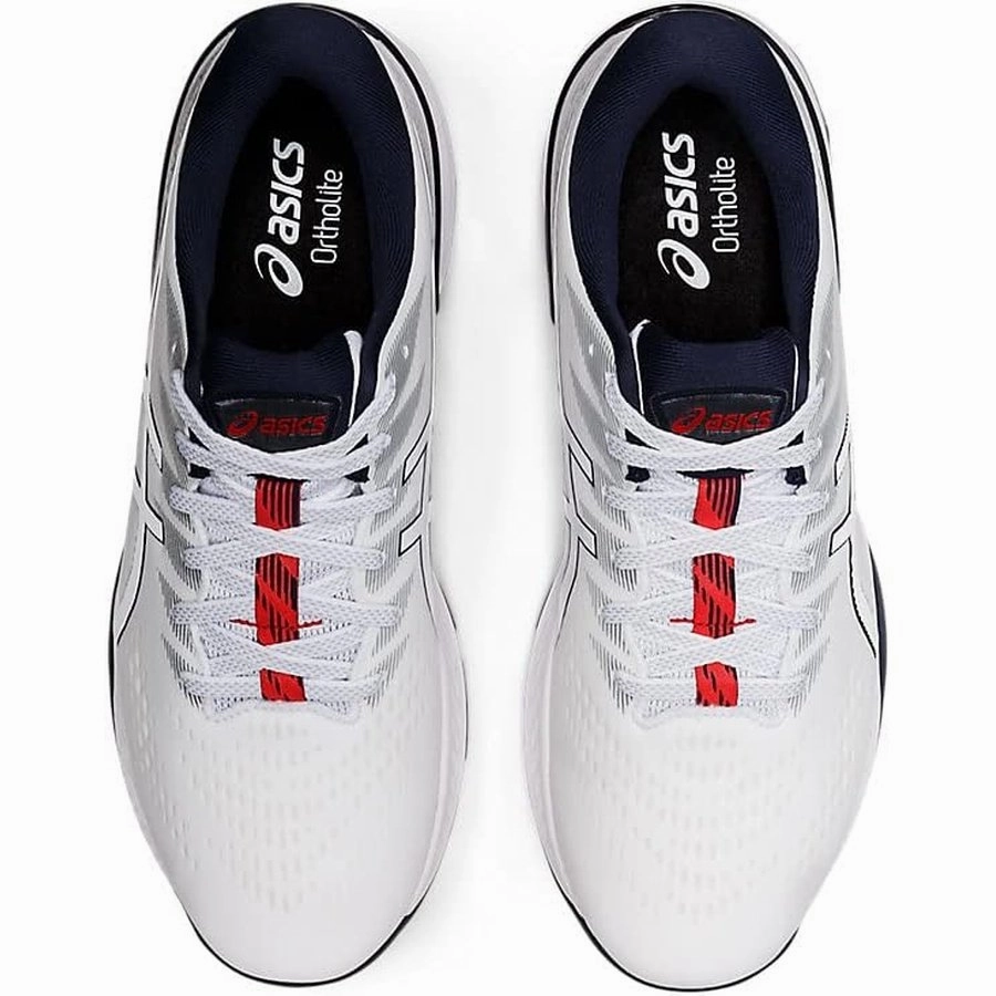 Asics Gel-Kayano Ace Men's Golf Shoe - White/White Men's Spikeless Golf Shoes