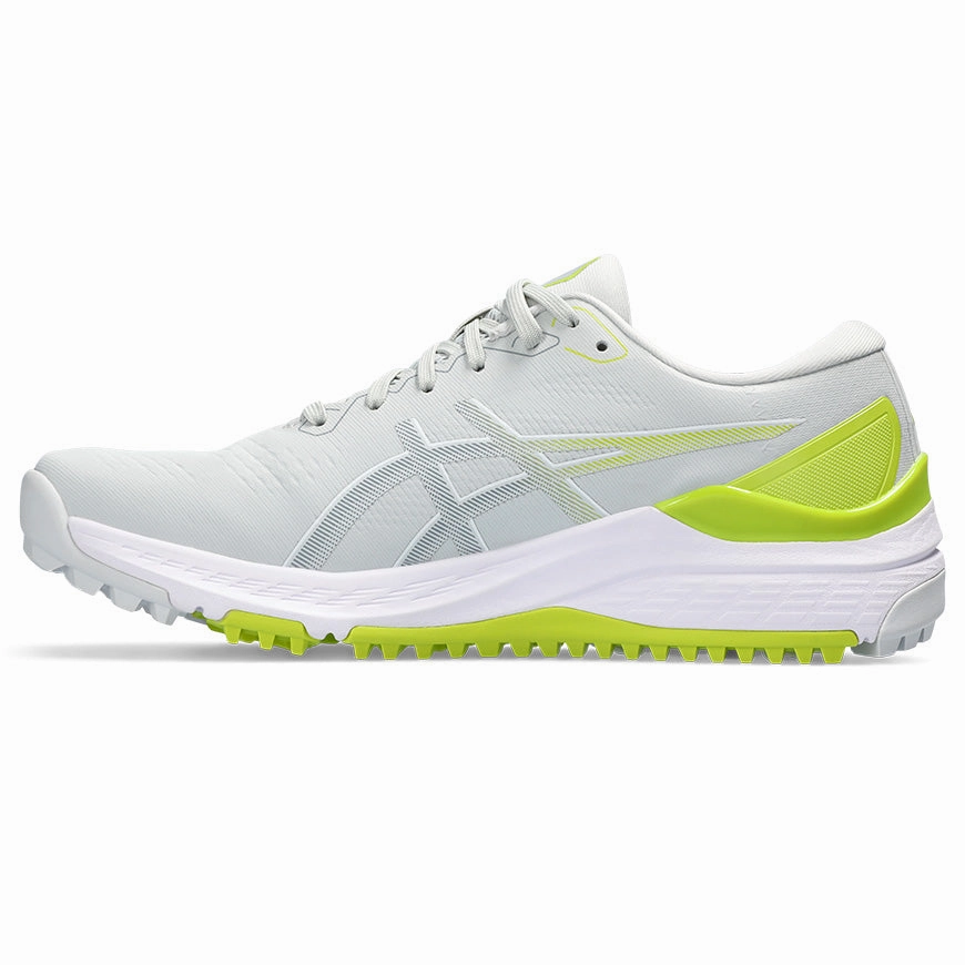 Asics Men's Gel-Kayano Ace 2 Golf Shoes - Glacier Grey/Neon Lime Men's Shoes from Other Brands