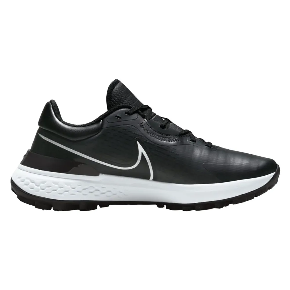Athletic Knit Sneakers Nike Infinity Pro 2 Spikeless Golf Shoes Dark Smoke Gray/White/Black/Igloo - FW23 Men Padded Comfort Slippers Flexible Sole Shoes, Minimal Walking Shoes, Breathable Uppers