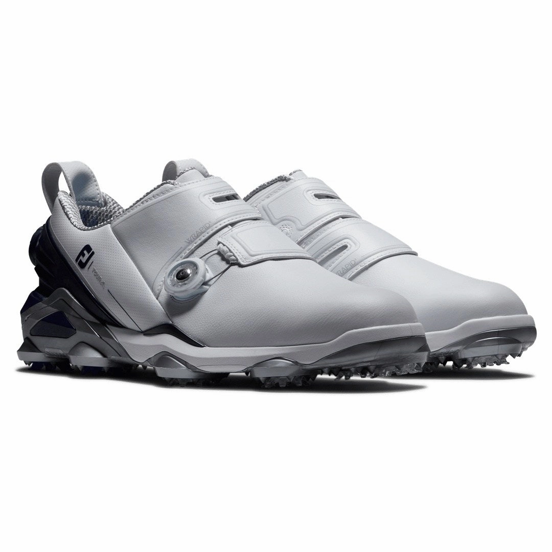 On-Feet Lifestyle Shot, Trail Running Shoes, All-Day Wear Shoes Footjoy Tour Alpha Double Boa Golf Shoes 55508