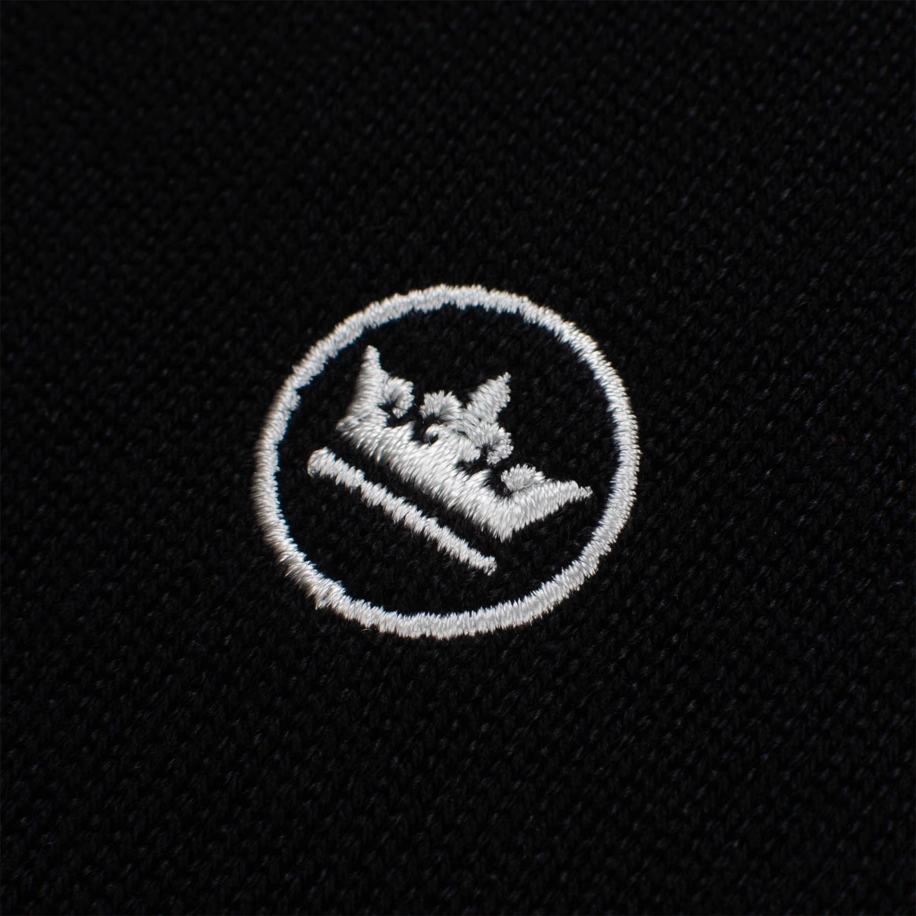 Autumn Crest Quarter Zip Knit Black Peter Millar Menswear Collection