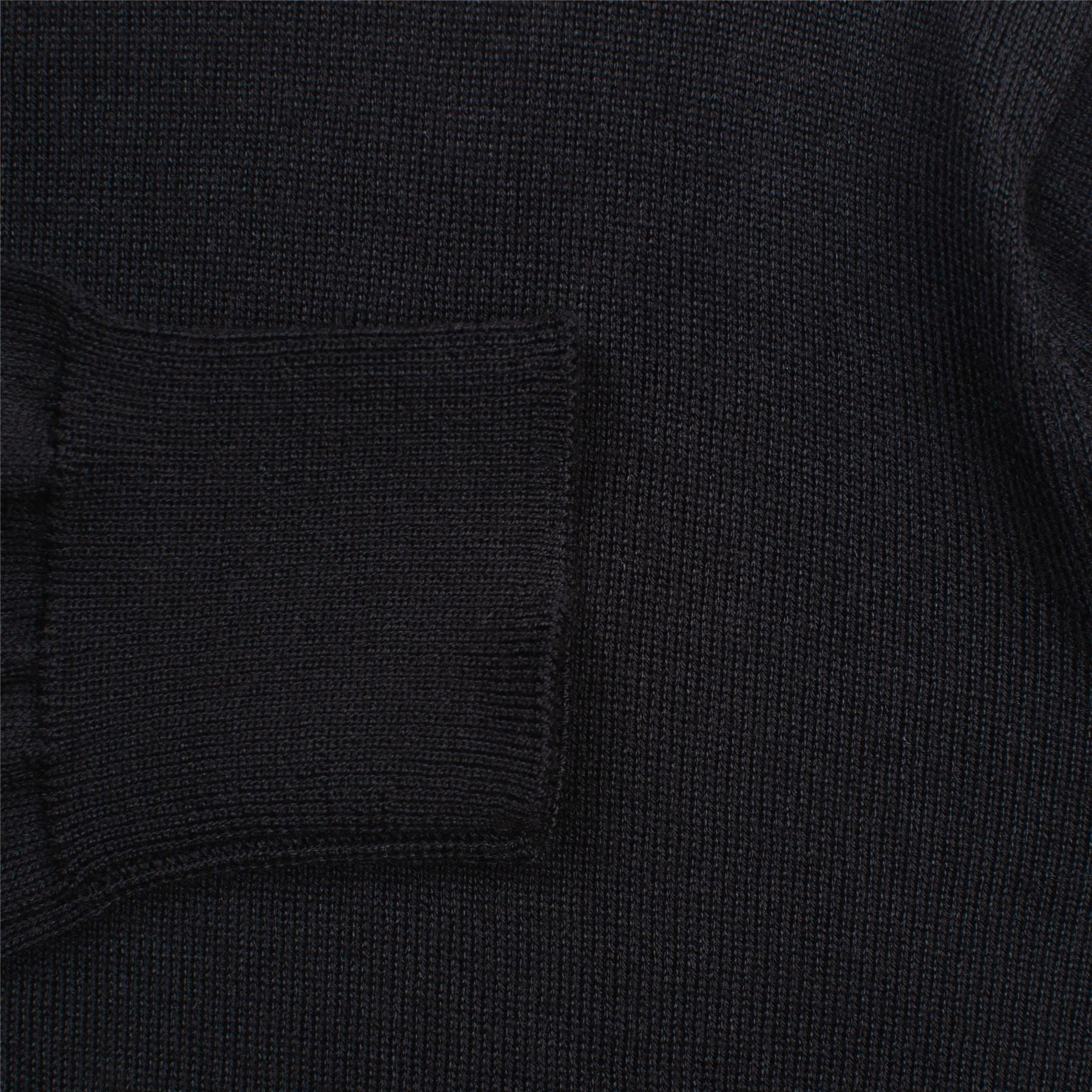 Autumn Crest Quarter Zip Knit Black Peter Millar Menswear Collection