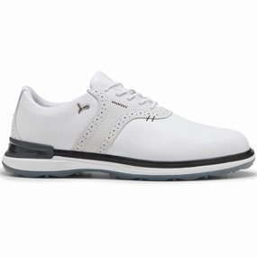 Avant Golf Shoes Puma White/Feather Grey/Puma Black Puma athletic shoes for men