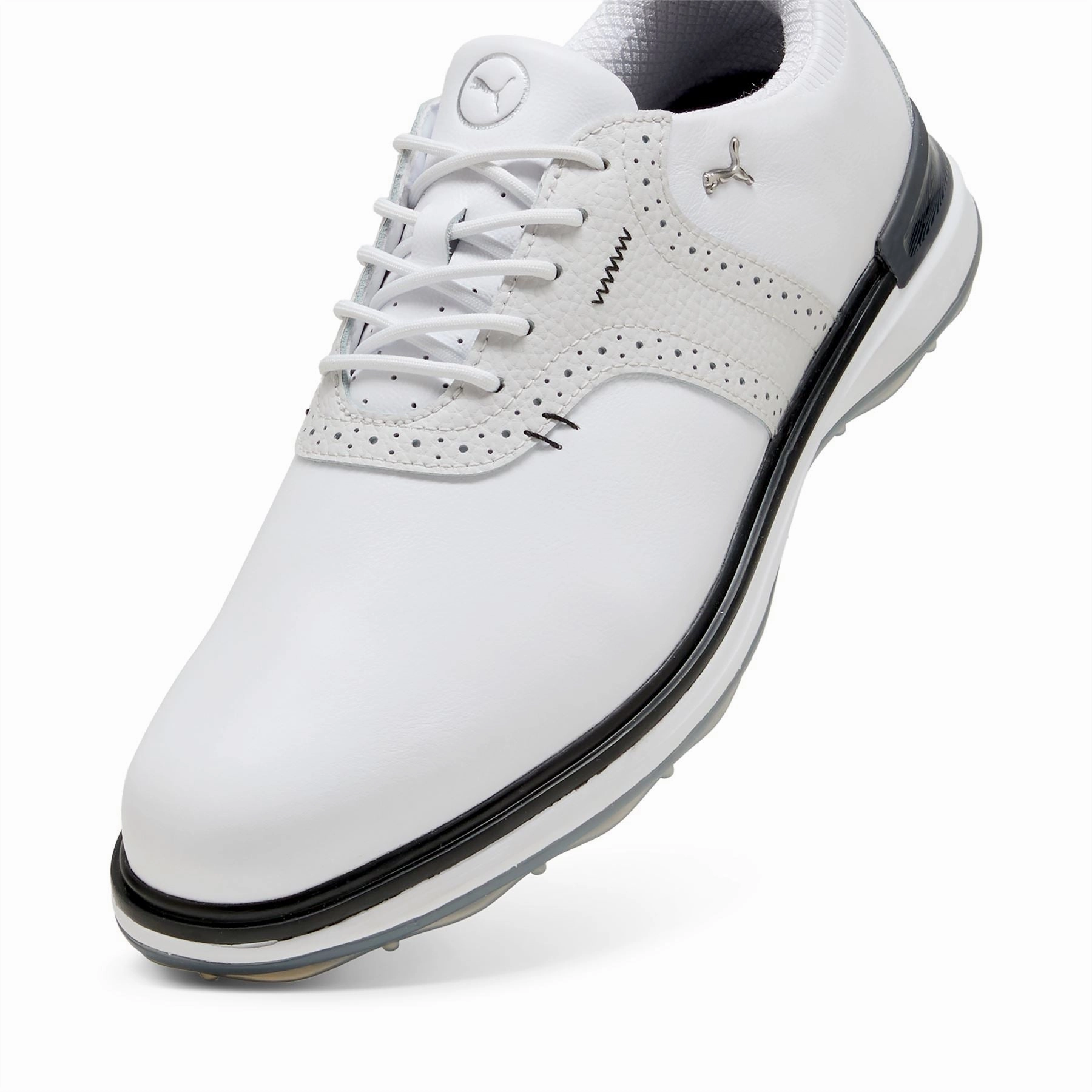Avant Golf Shoes Puma White/Feather Grey/Puma Black Puma Men's Athletic Shoes