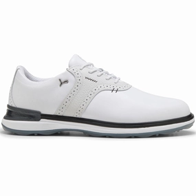 Avant Golf Shoes Puma White/Feather Grey/Puma Black Puma men's athletic clothing