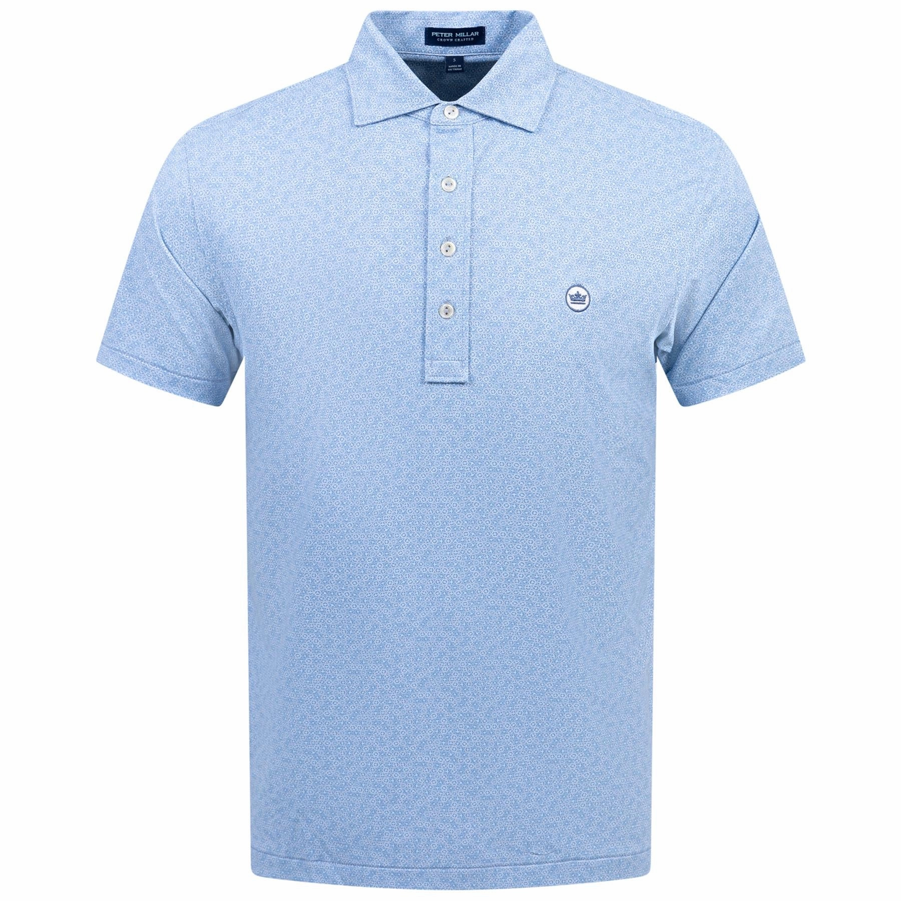 Avenue Performance Jersey Polo Angelite Peter Millar clothing for men