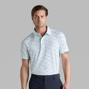 Aye Poppy tech Jersey Polo Siren G/Fore men's golf fashion