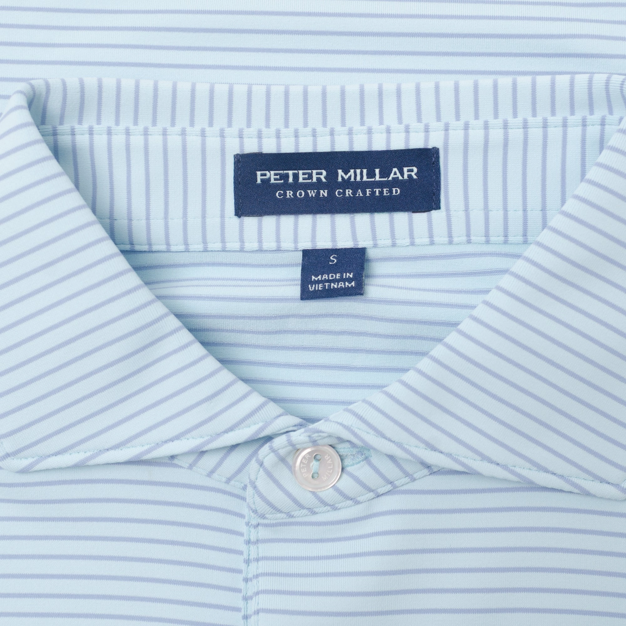 Ballad Performance Jersey Polo Blue Spruce Peter Millar Menswear Collection