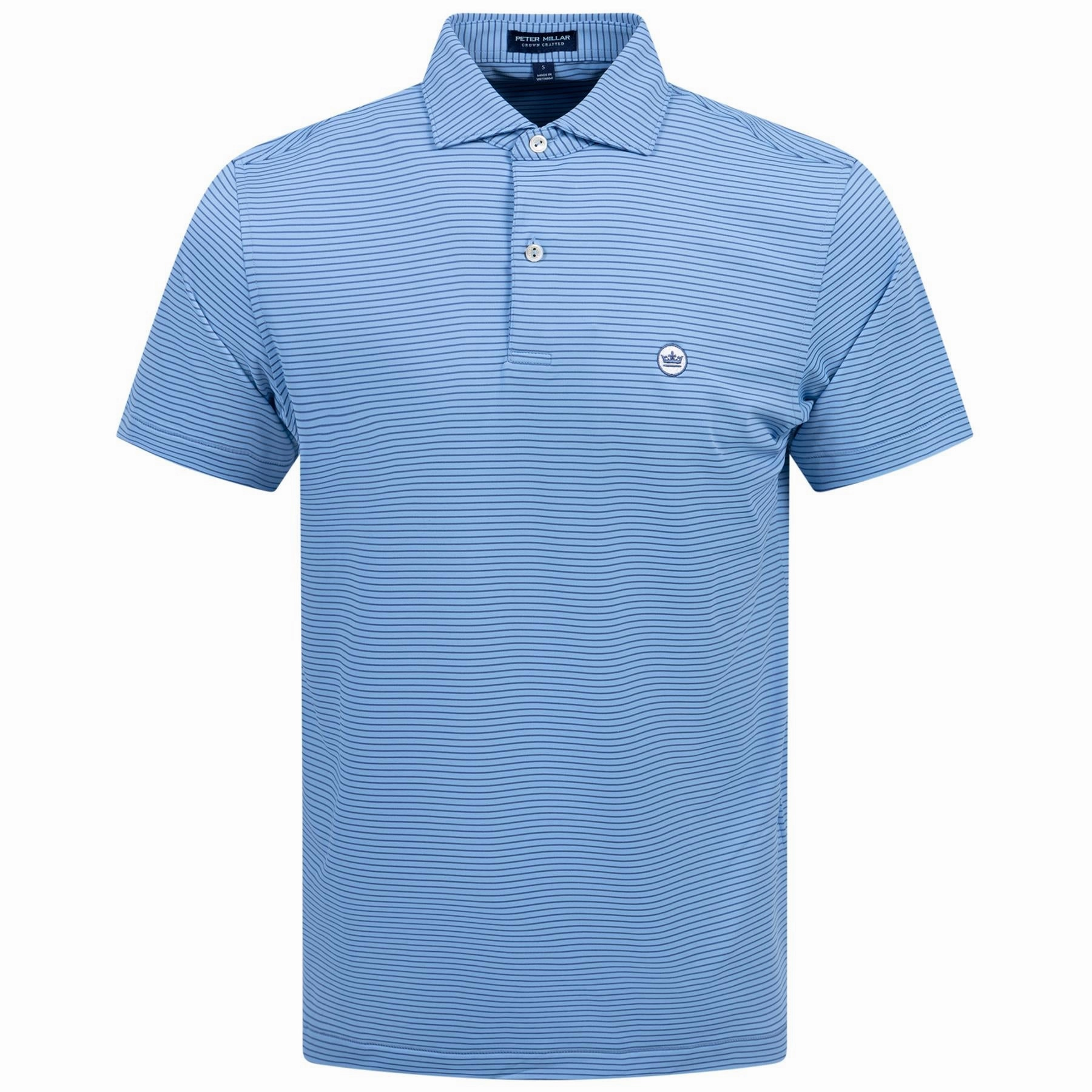 Ballad Performance Jersey Polo Fountain Blue Peter Millar clothing for men