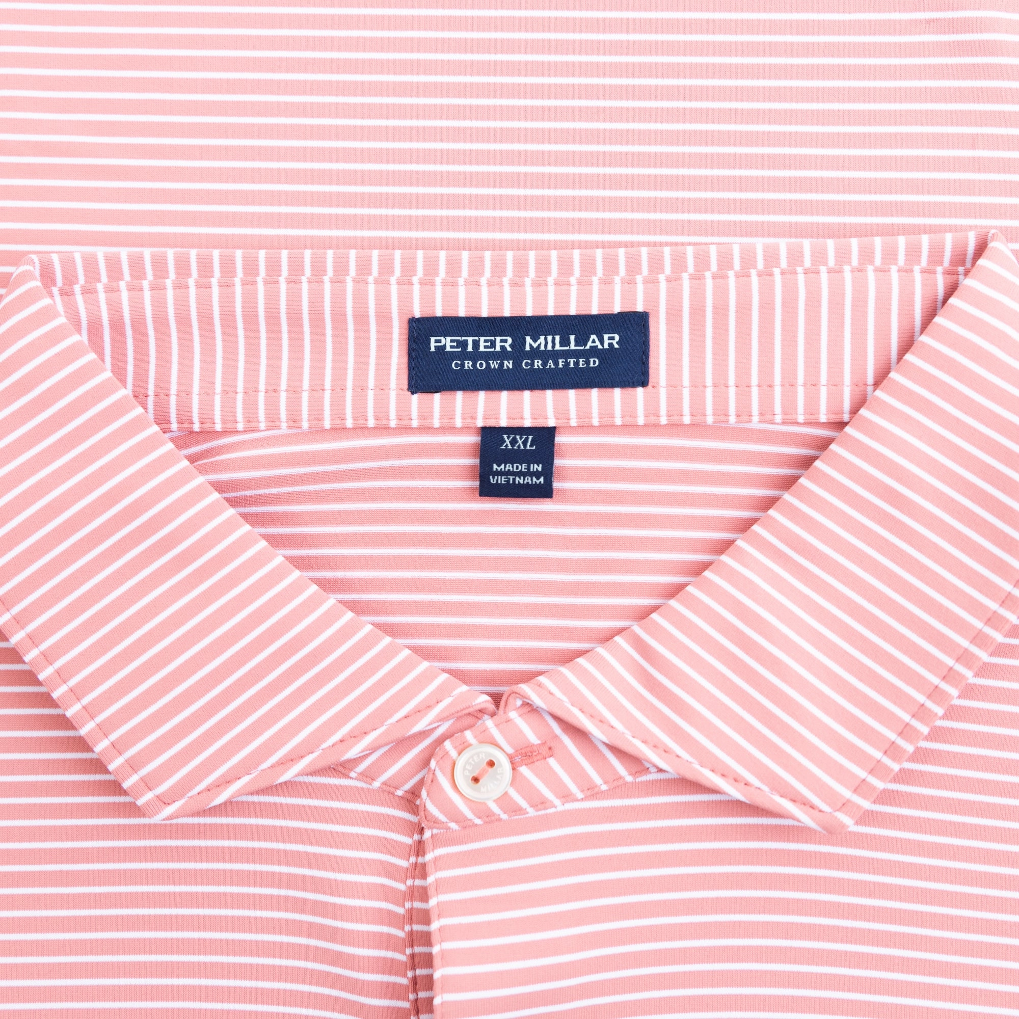 Ballad Performance Jersey Polo Pink Crepe Peter Millar Menswear Collection