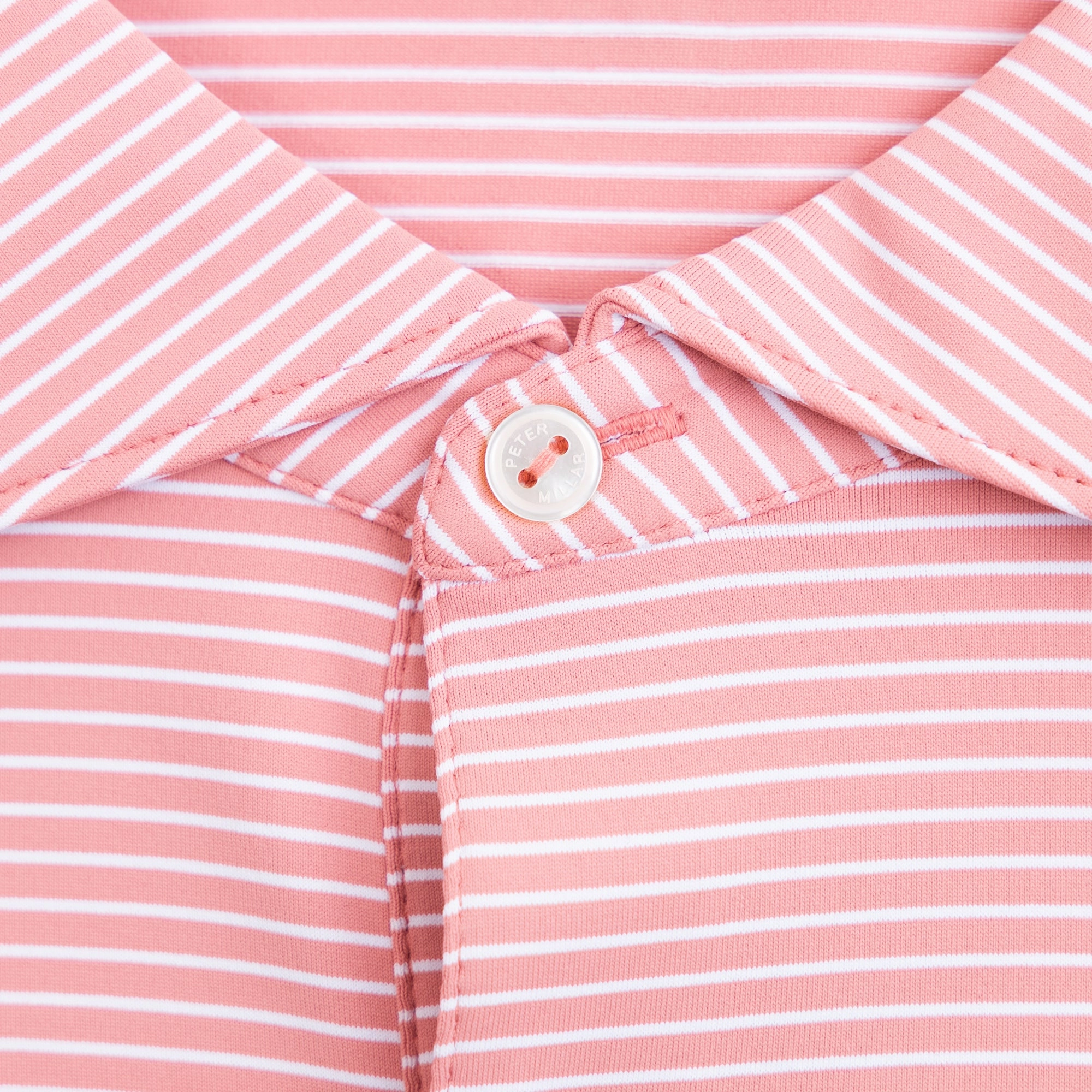 Ballad Performance Jersey Polo Pink Crepe Peter Millar Menswear Collection