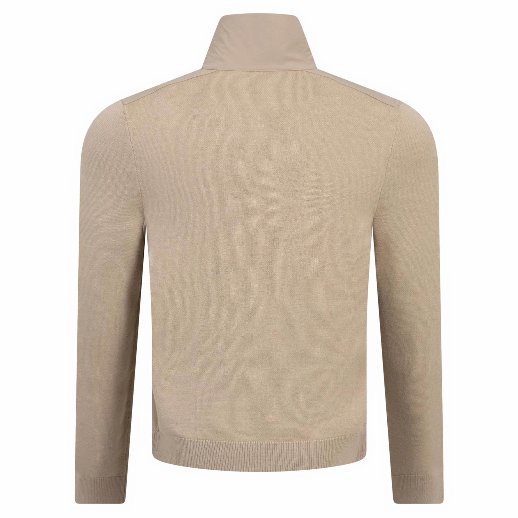 Bart Quarter Zip Sweater Light Beige Boss Men's Fashion
