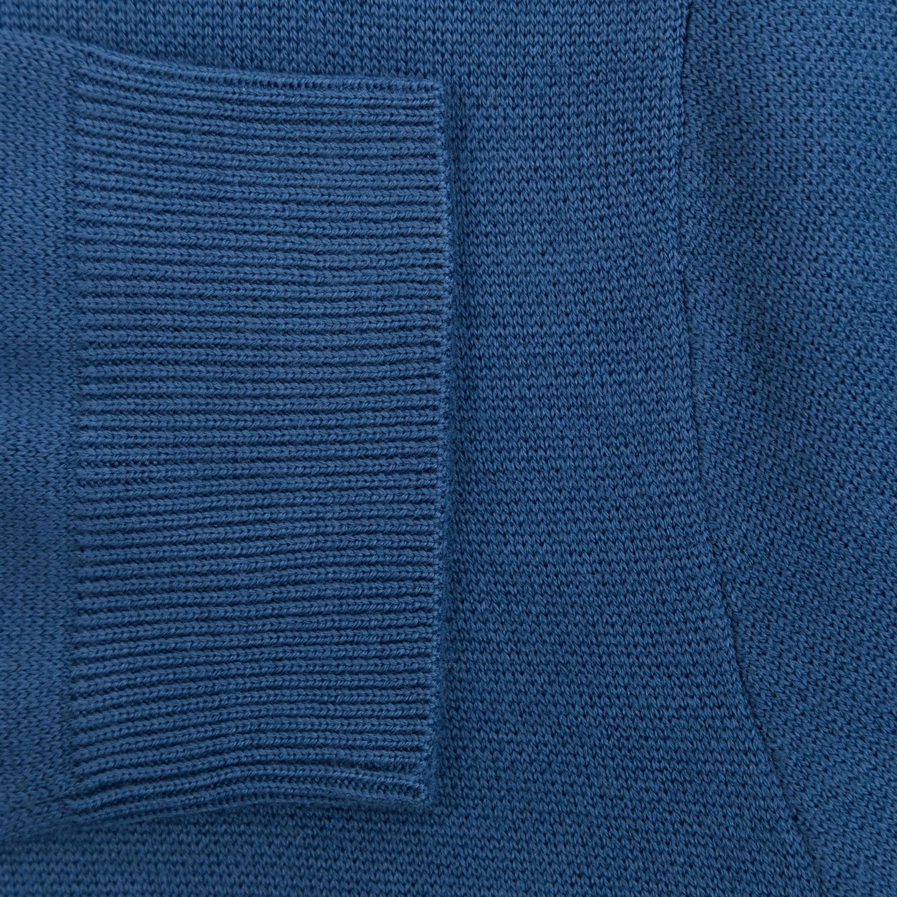 Bart Quarter Zip Sweater Medium Blue Boss Men's Fashion