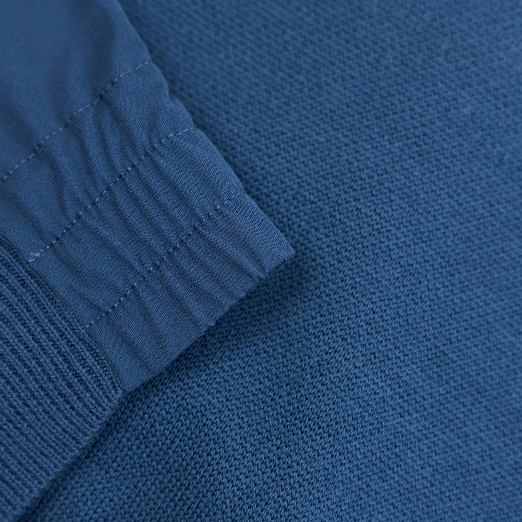 Bart Quarter Zip Sweater Medium Blue Boss Men's Fashion