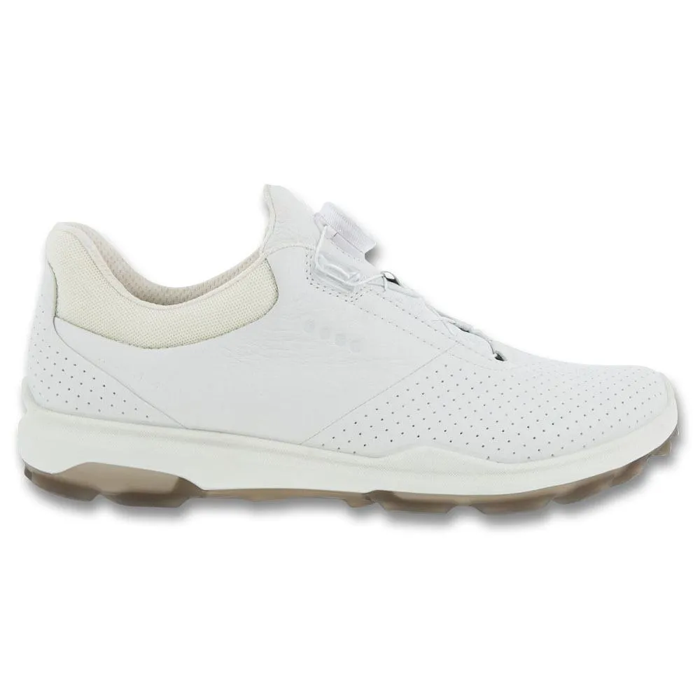 Premium Shoes Basic Sport Sneakers ECCO BIOM Hybrid 3 BOA Spikeless Golf Shoes White - FW23 Men Aero Step Streetwear Sneakers