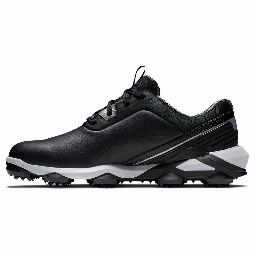 FootJoy Tour Alpha Golf Shoes Previous Season Style Black/White - 24 Men Retro Sneakers