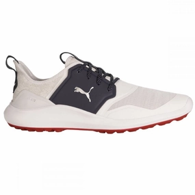 Mesh Sneakers, Trendy Athletic Shoes Basic Sport Sneakers Puma Ignite NXT Golf Shoes 192225 Flex Control