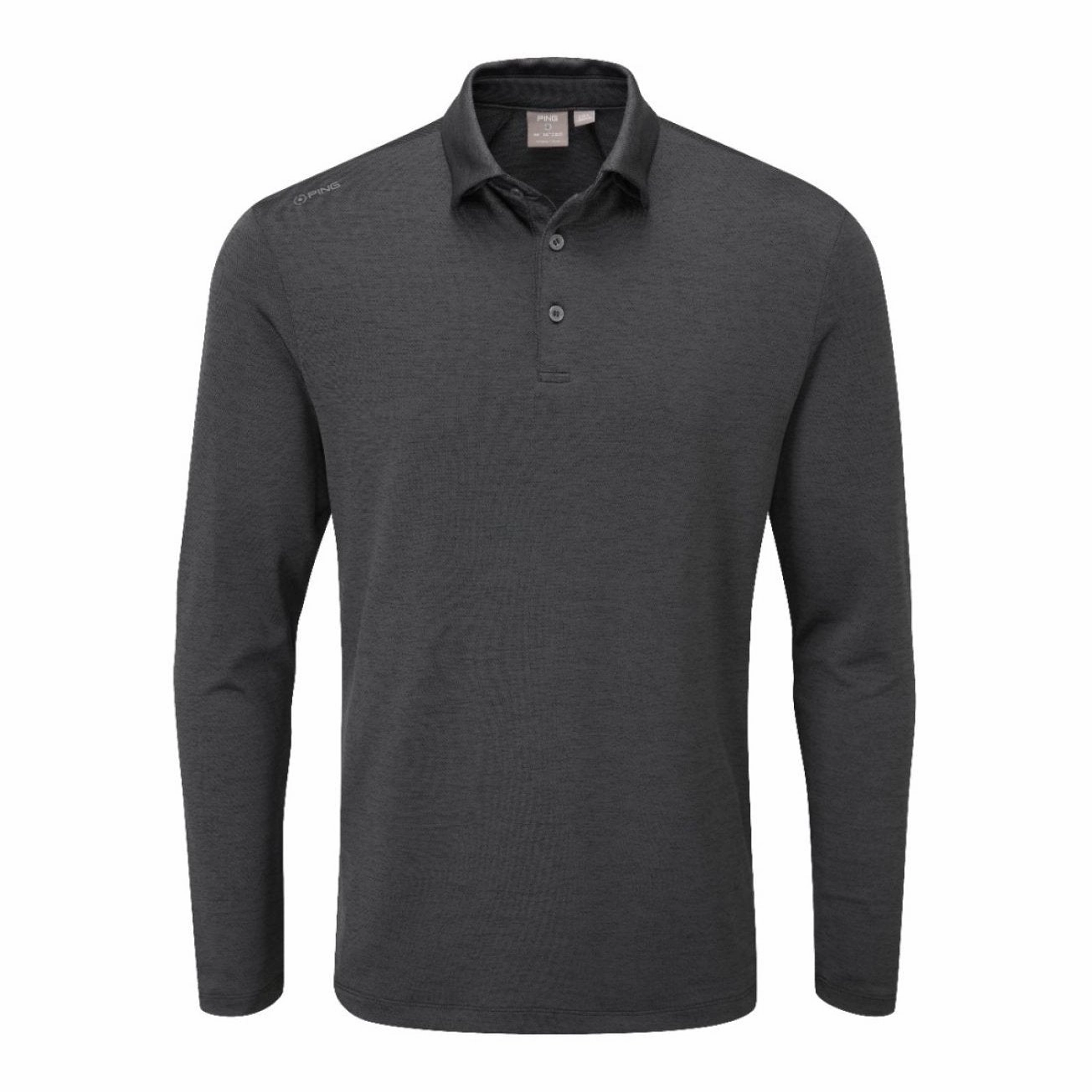 women's golf wear, childrens fall wear, men's golf trousers Basic Tee Ping Angus Mens Long Sleeve Golf Polo Shirt P03504 Timeless Shirt