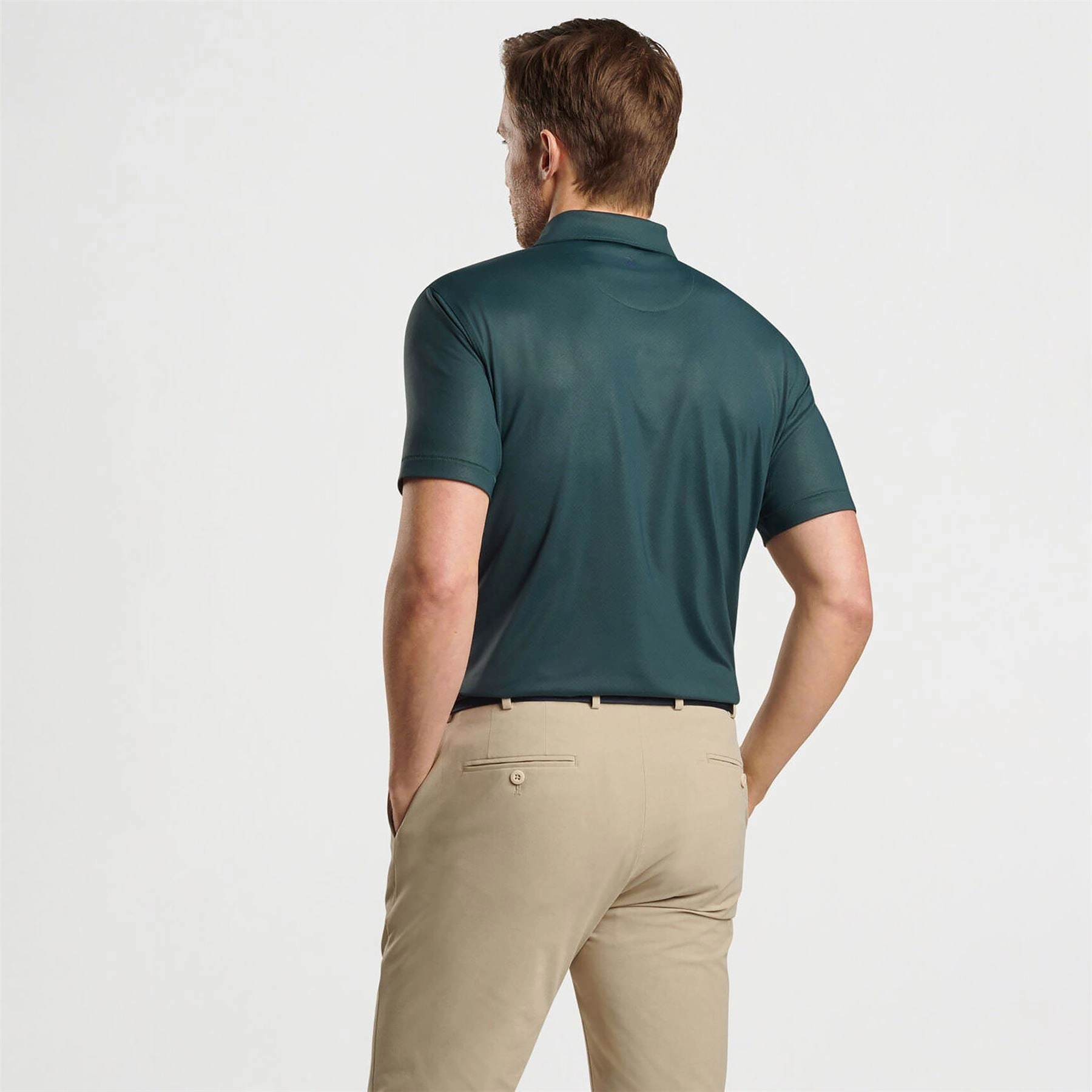 Beelman Performance Jersey Polo Lacinato Peter Millar Menswear Collection