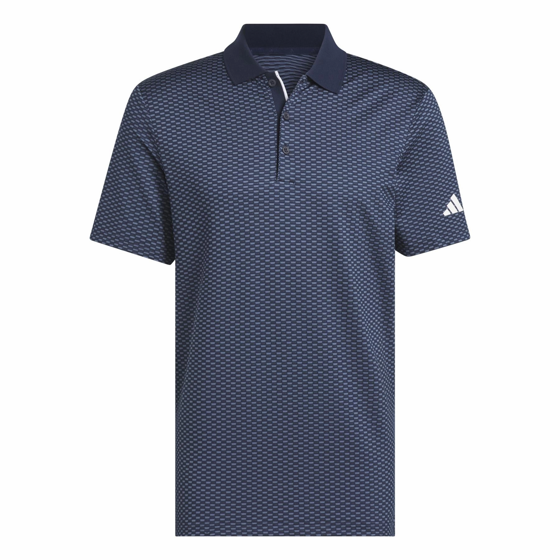 Beyond The Course Textured Polo Collegiate Navy/Preloved Ink Adidas Men's Sportswear