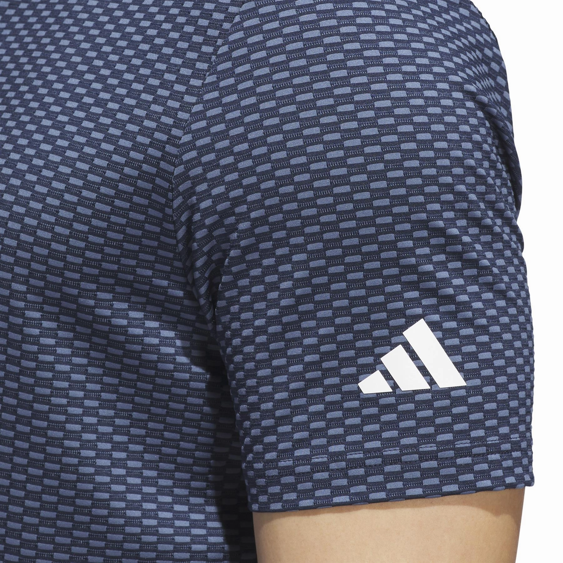 Beyond The Course Textured Polo Collegiate Navy/Preloved Ink Adidas Men's Sportswear