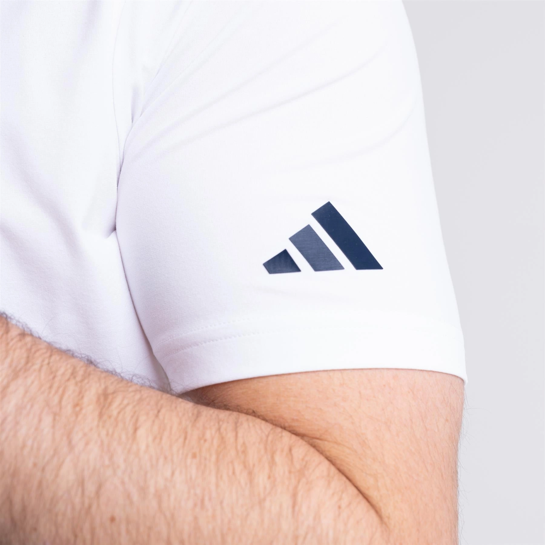 Beyond The Course Twistknit Polo White Adidas Men's Sportswear