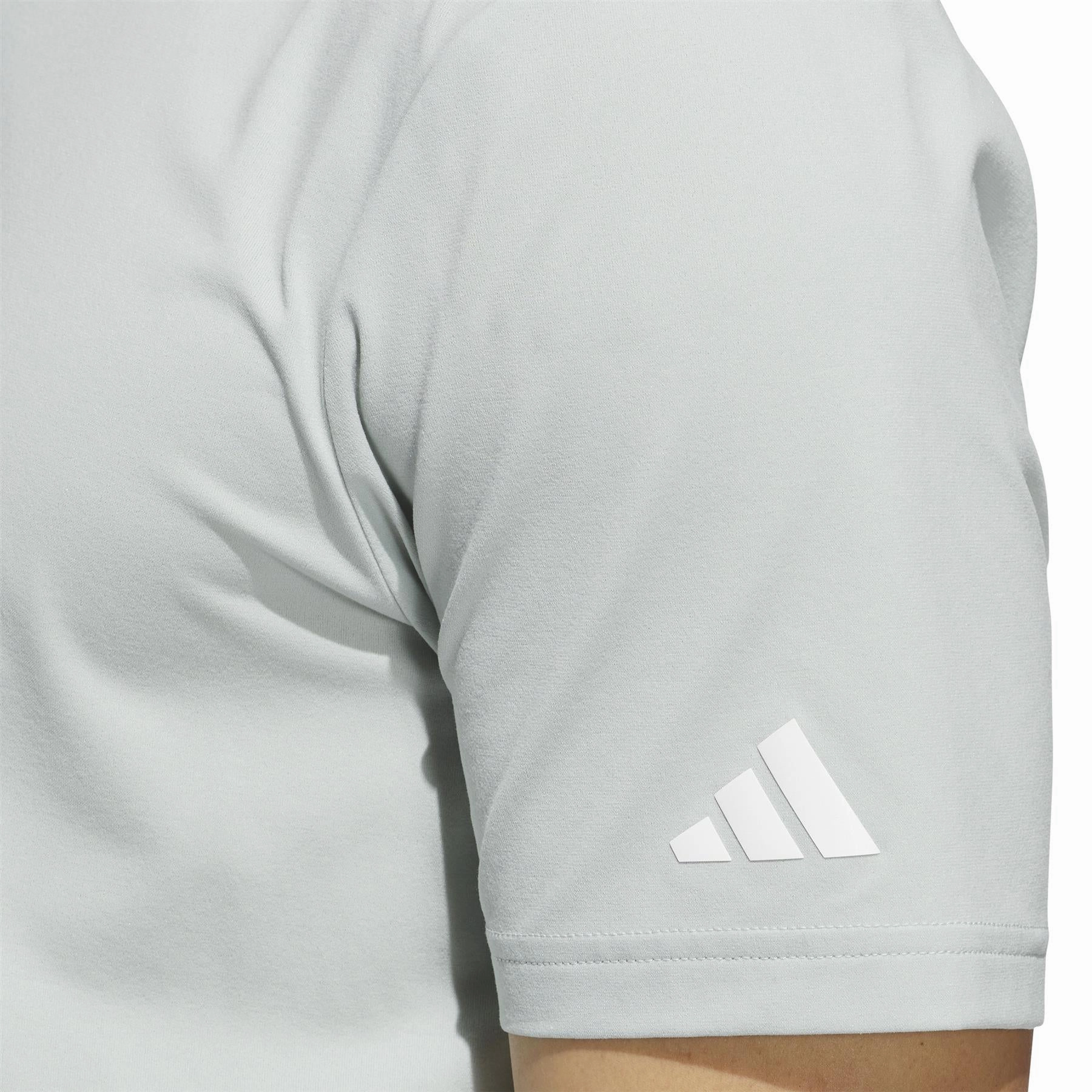 Beyond The Course Twistknit Polo Wonder Silver Adidas Men's Sportswear