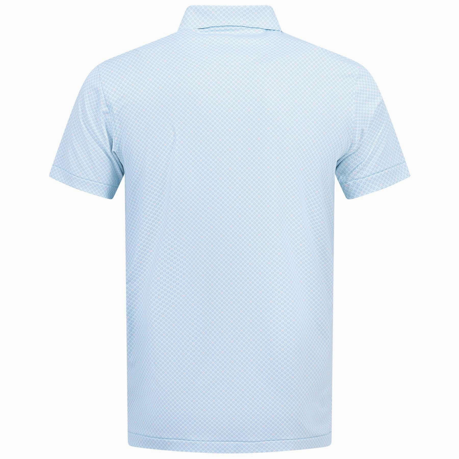 Bickett Performance Jersey Polo Blue Spruce Peter Millar Menswear Collection
