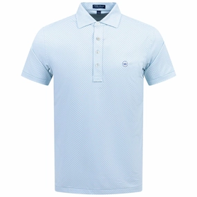 Bickett Performance Jersey Polo Blue Spruce Peter Millar clothing for men