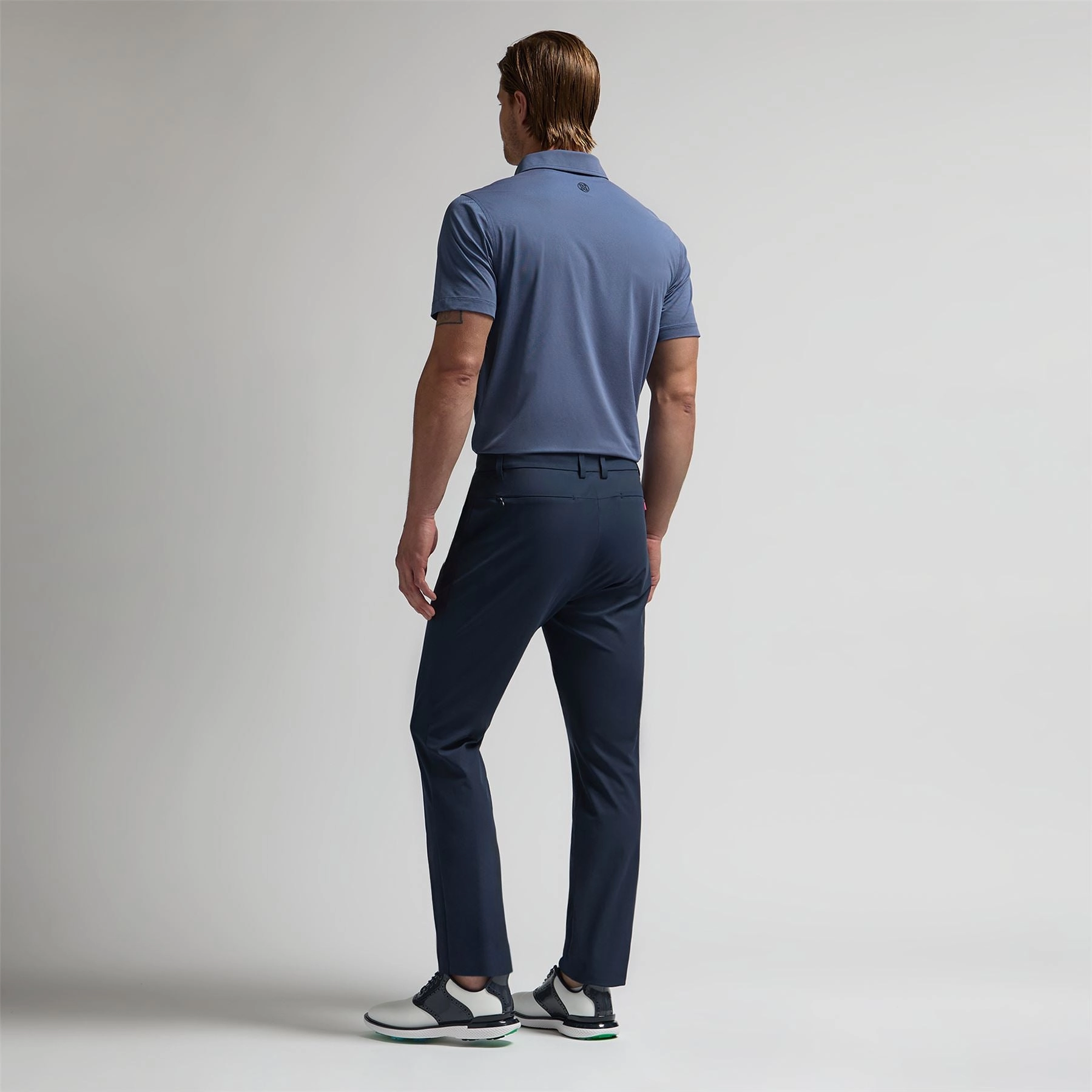 Birdseye Stitch Tech Pique Polo Twilight G/Fore Men's Fashion