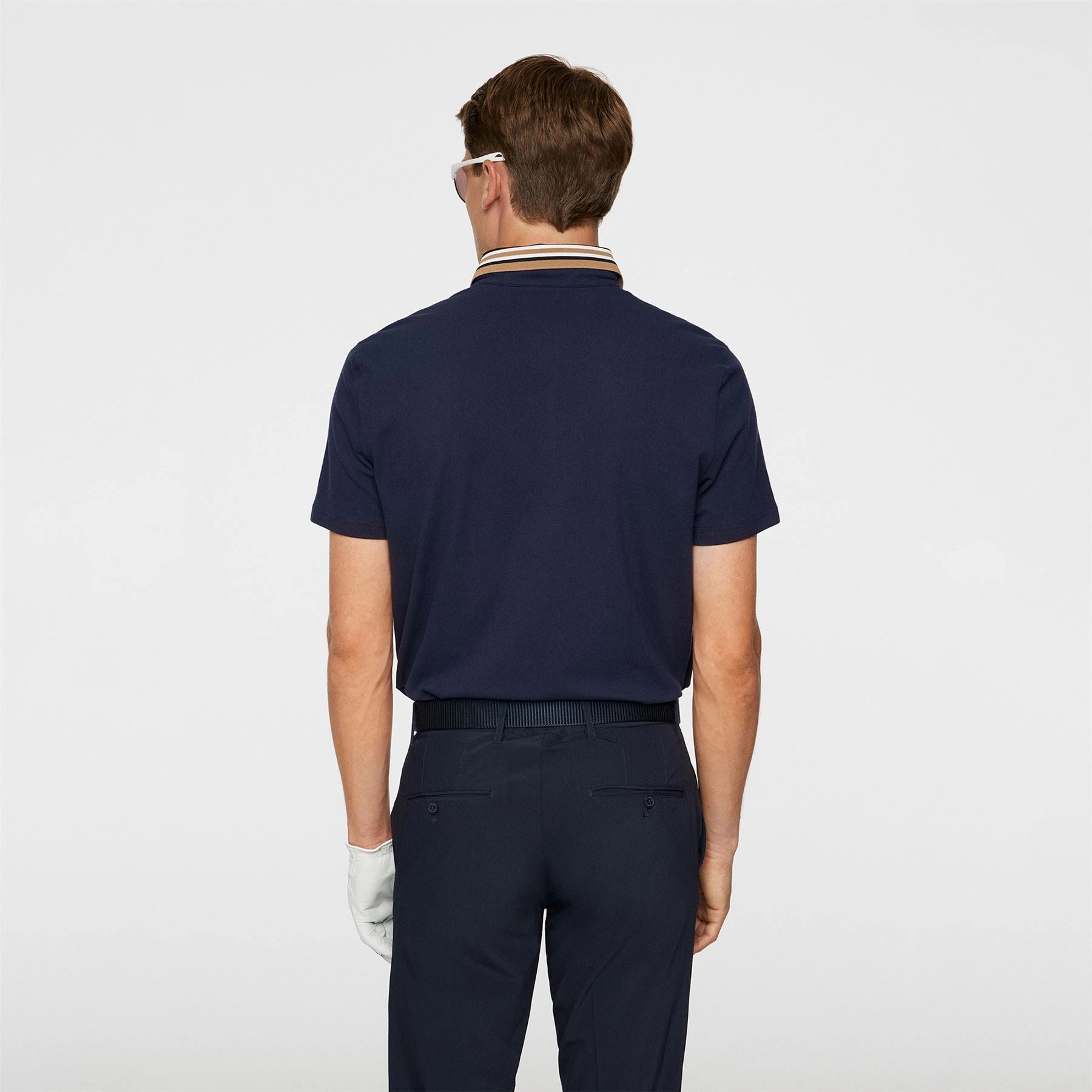 Bjorn Regular Fit Polo JL Navy J.Lindeberg Golfwear for Men