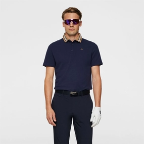Bjorn Regular Fit Polo JL Navy Premium J.Lindeberg menswear
