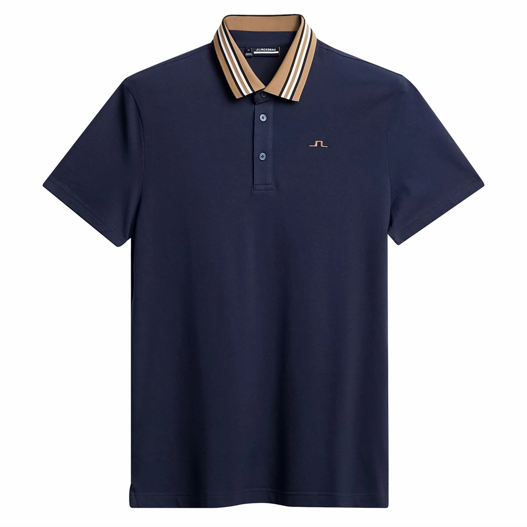 Bjorn Regular Fit Polo JL Navy J.Lindeberg Golfwear for Men