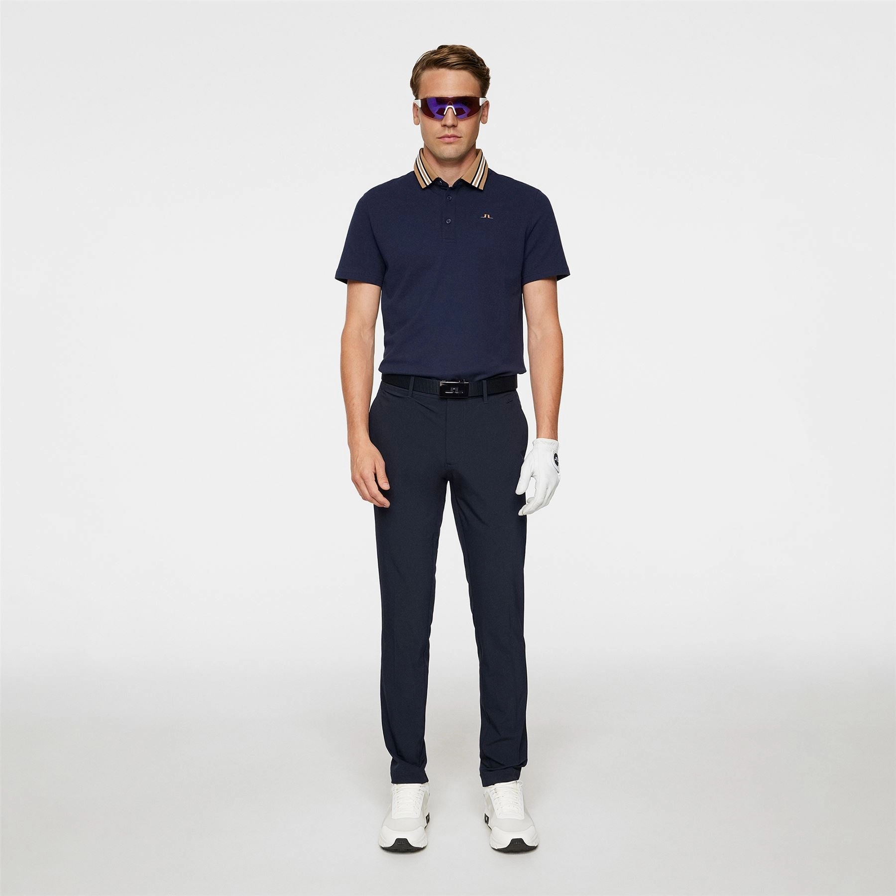 Bjorn Regular Fit Polo JL Navy J.Lindeberg Golfwear for Men