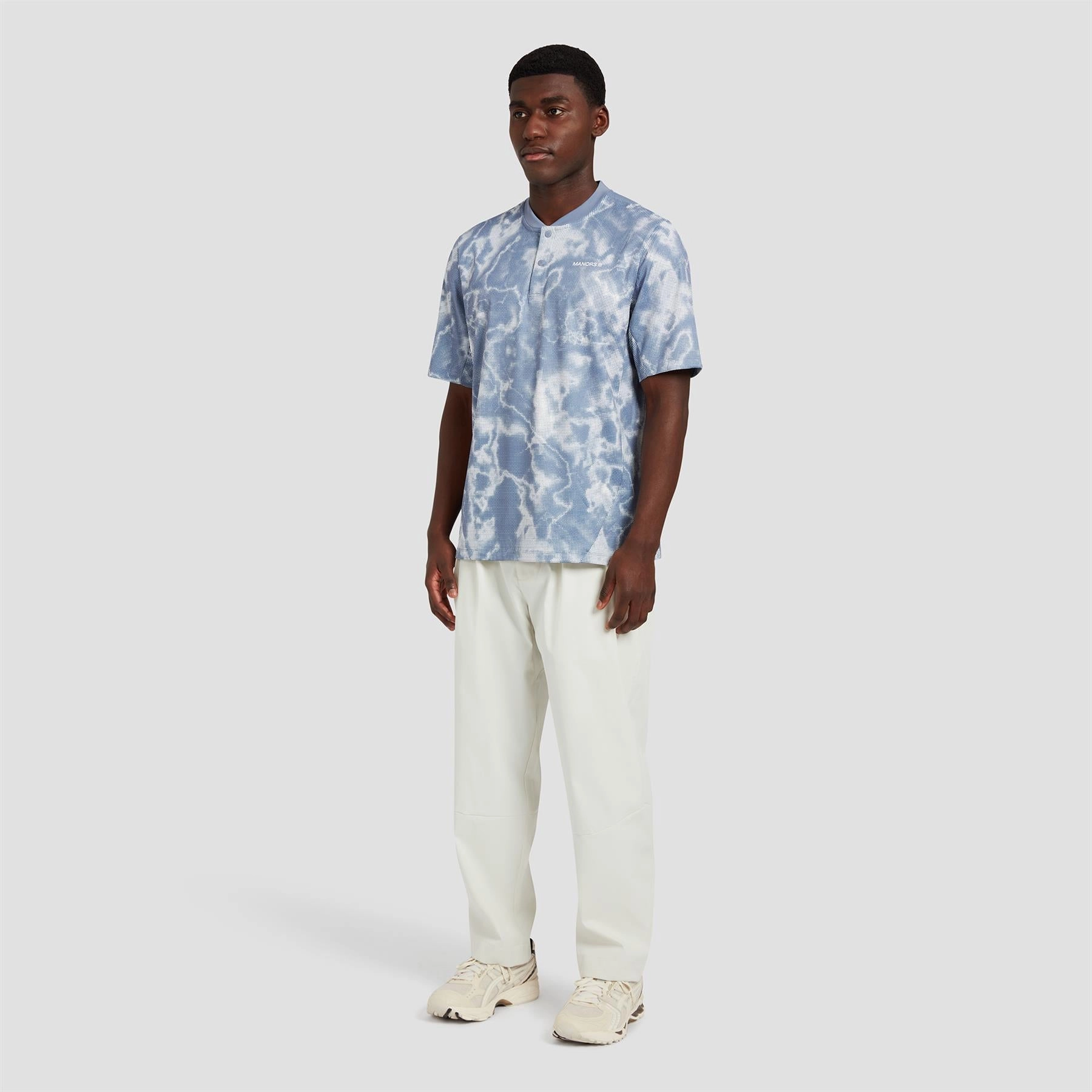 Blade Course Polo Blue Manors Men's Classic Apparel