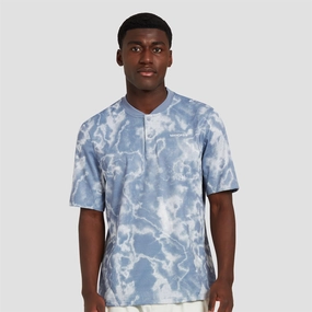 Blade Course Polo Blue Manors mens classic apparel