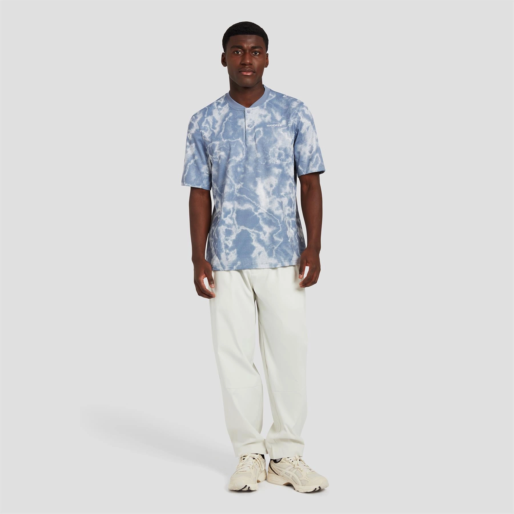 Blade Course Polo Blue Manors Men's Classic Apparel