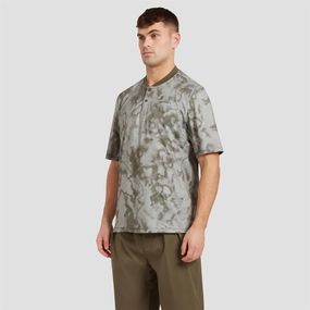 Blade Course Polo Olive Manors mens classic apparel