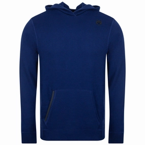 Bleeker Hoodie Navy Heather Greyson men's premium golf clothing